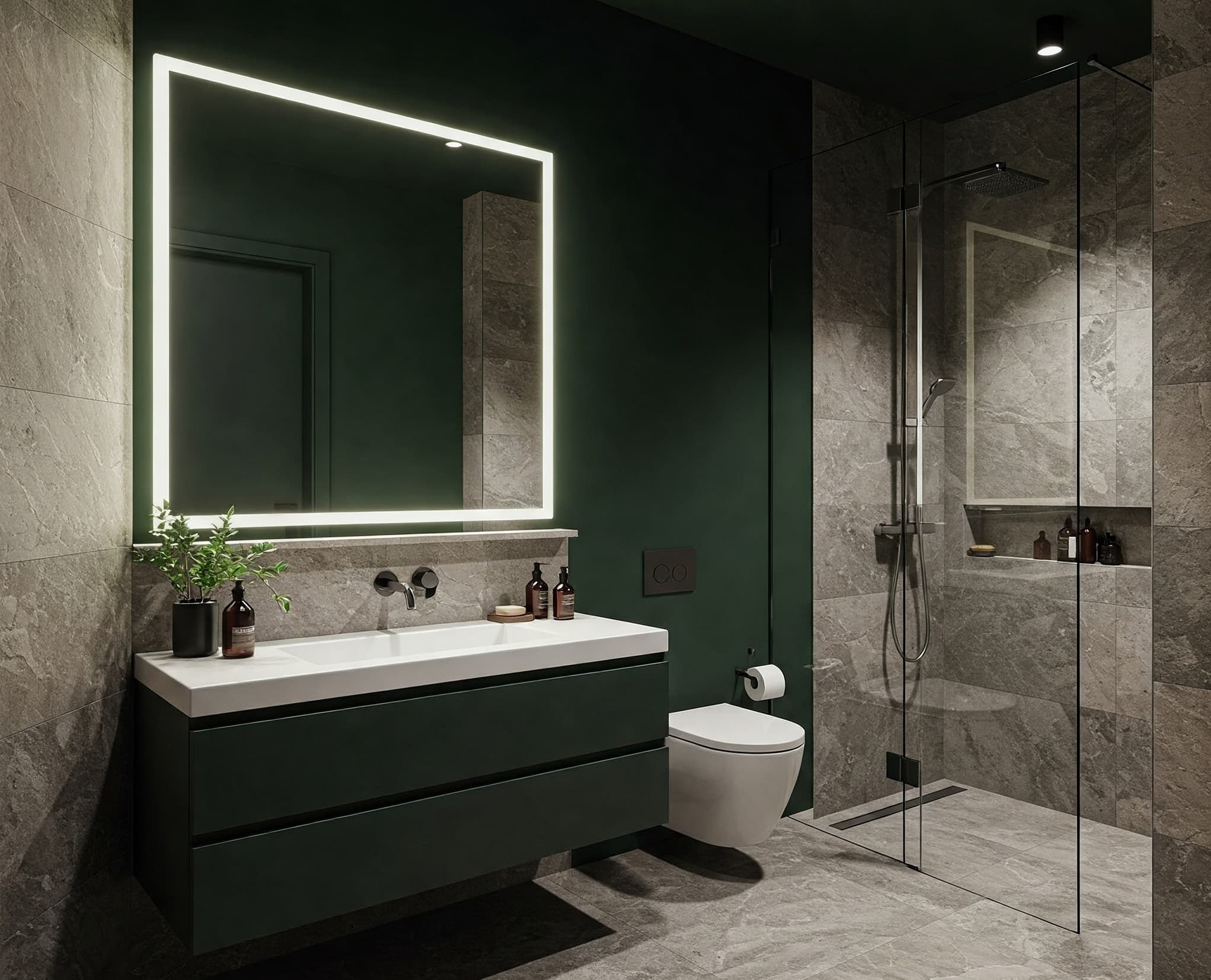 bath-room-home-olive-with-light